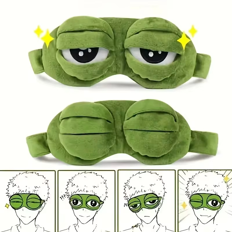 Travel Accessories For Women - Frog Shaped Eye Mask Party Game