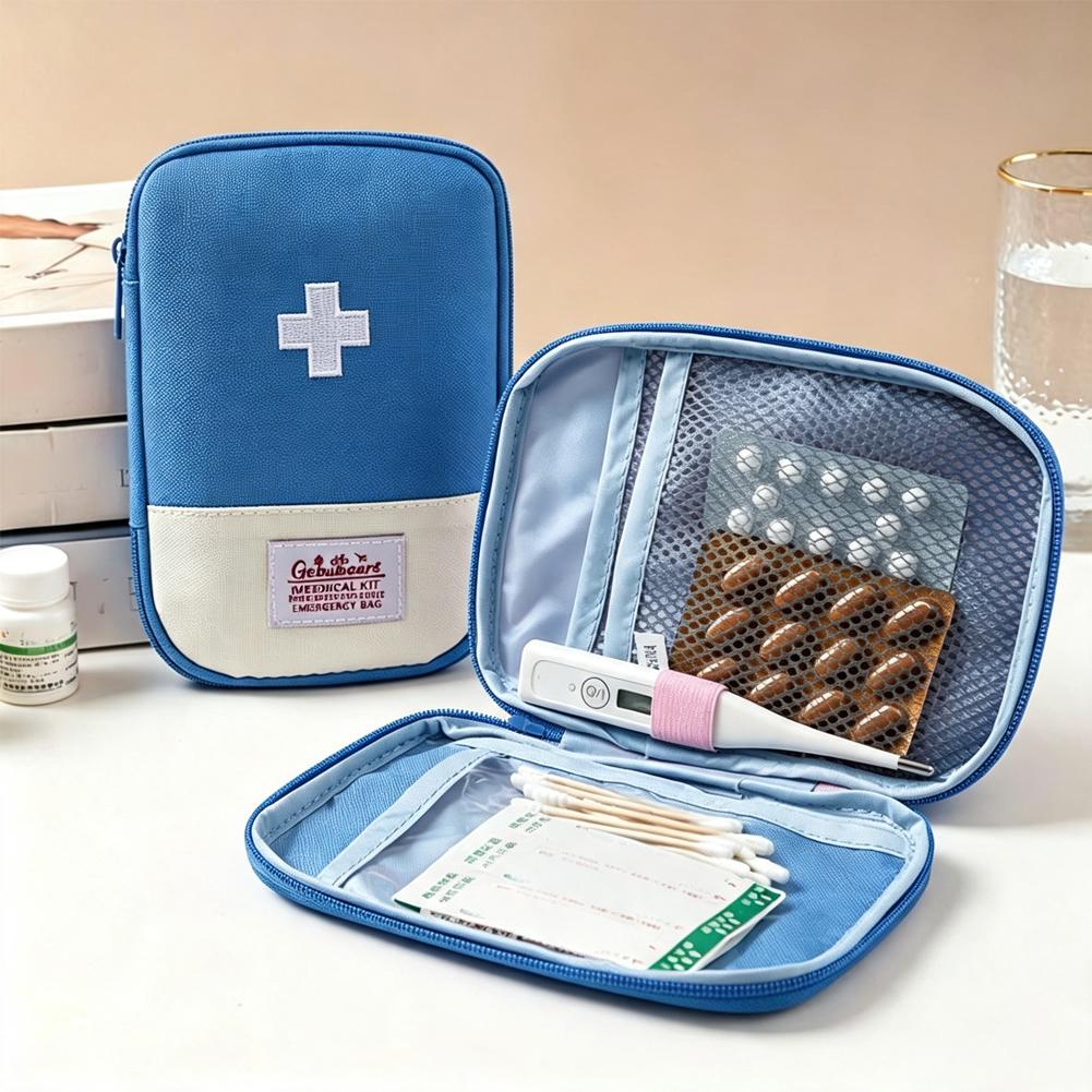 Travel Accessories Organizer - Large Capacity Portable First Aid Kit