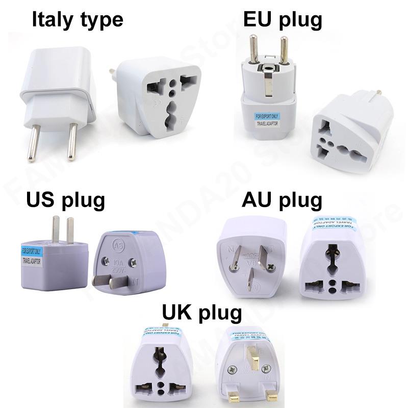 Travel Accessories Uk - Universal US/UK/AU/DE/Italy Plug Adapter USA To