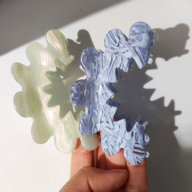 Travel Accessories 2022 - HANGZHI Hoa Rỗng Hình Học Acetate
