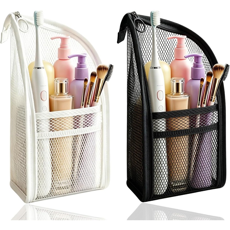 Mesh Toiletry Bag Breathable Q - đánh giá và giá Travel Accessories Organizer
