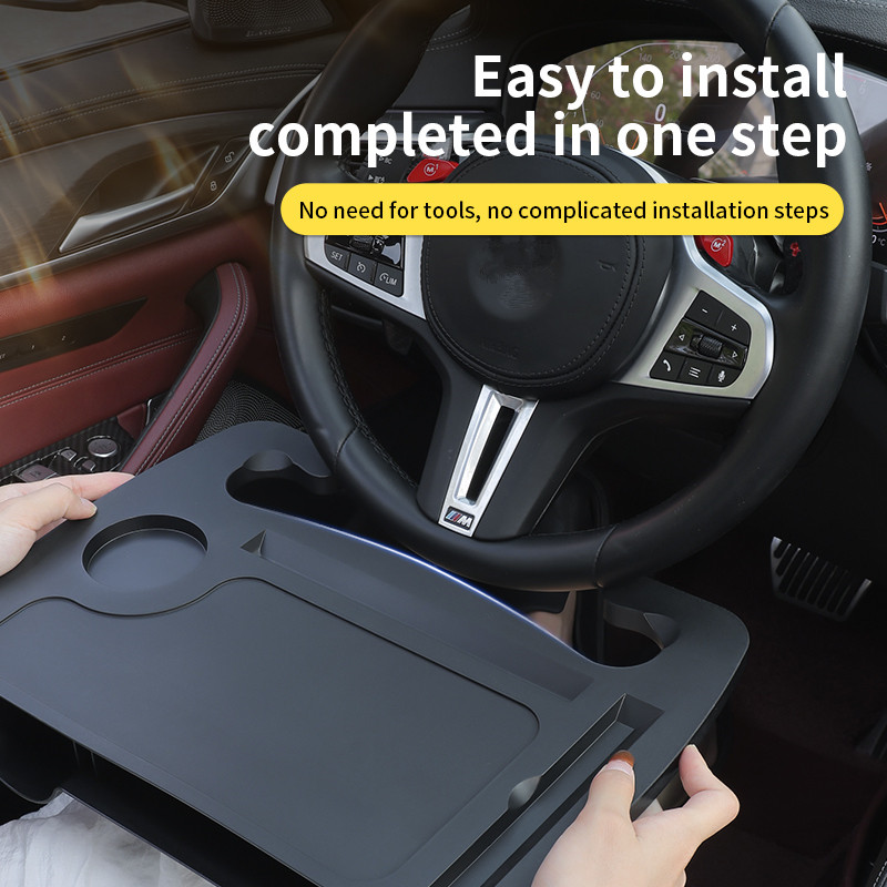 2-IN-1 Car Steering Wheel Tabl - đánh giá và giá Travel Accessories Car