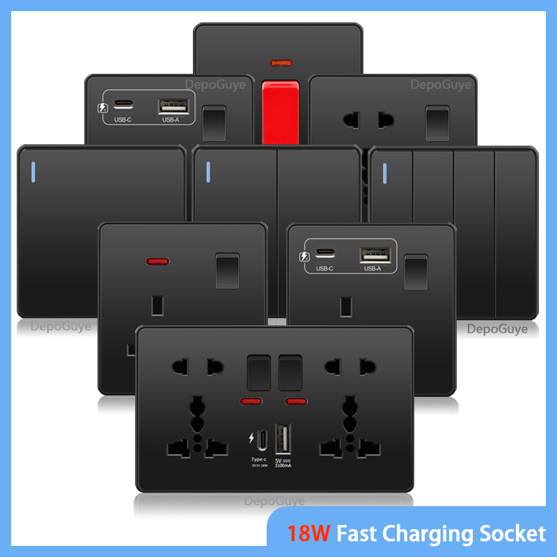 Universal Black USB Type-C 18W - đánh giá và giá Travel Accessories Uk
