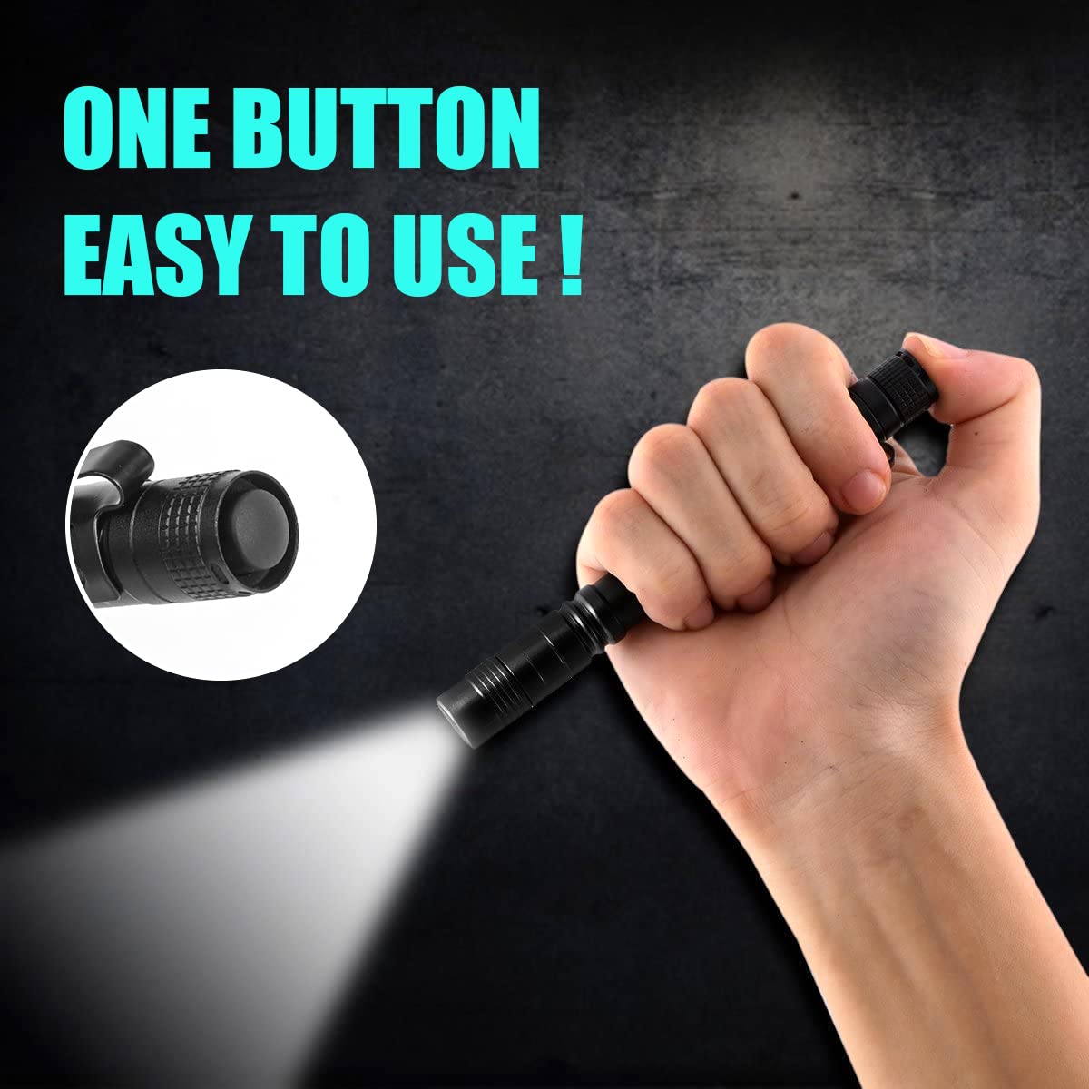 Portable Mini LED Pen Flashlig - đánh giá và giá Travel Accessories Car