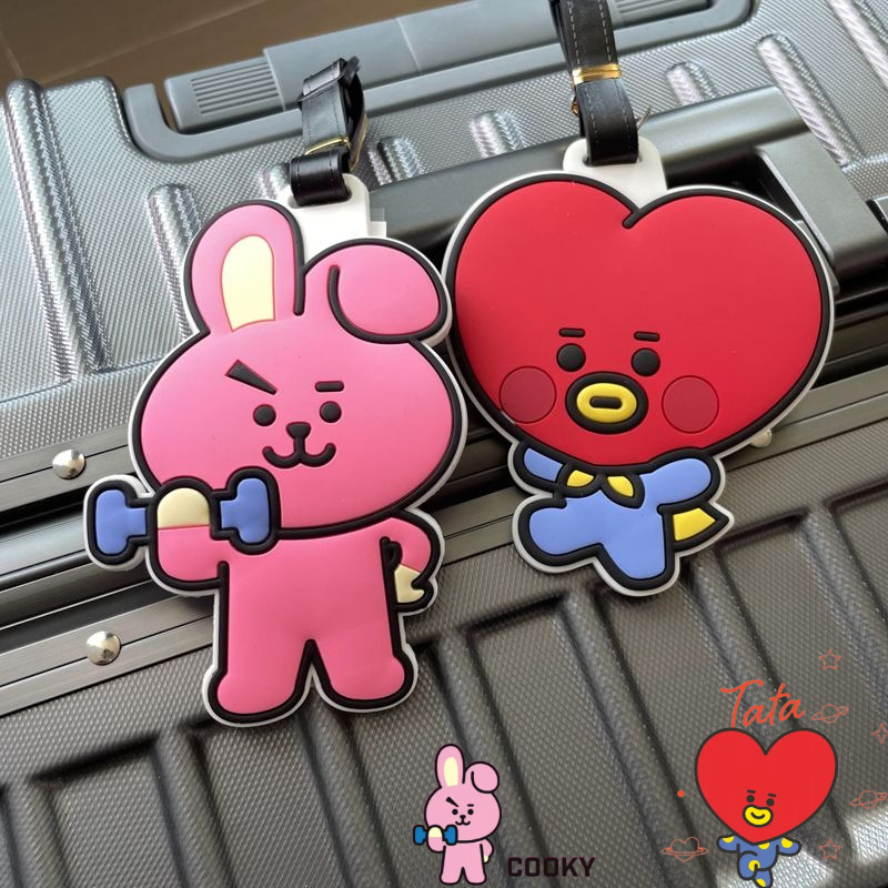 BT21 cartoon cute keychain Kaw - đánh giá và giá Travel Accessories Organizer