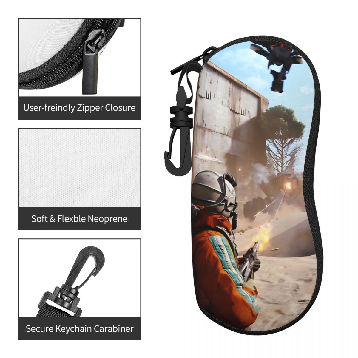 ARC Raiders Glasses Case Trave - đánh giá và giá Travel Reading Accessories