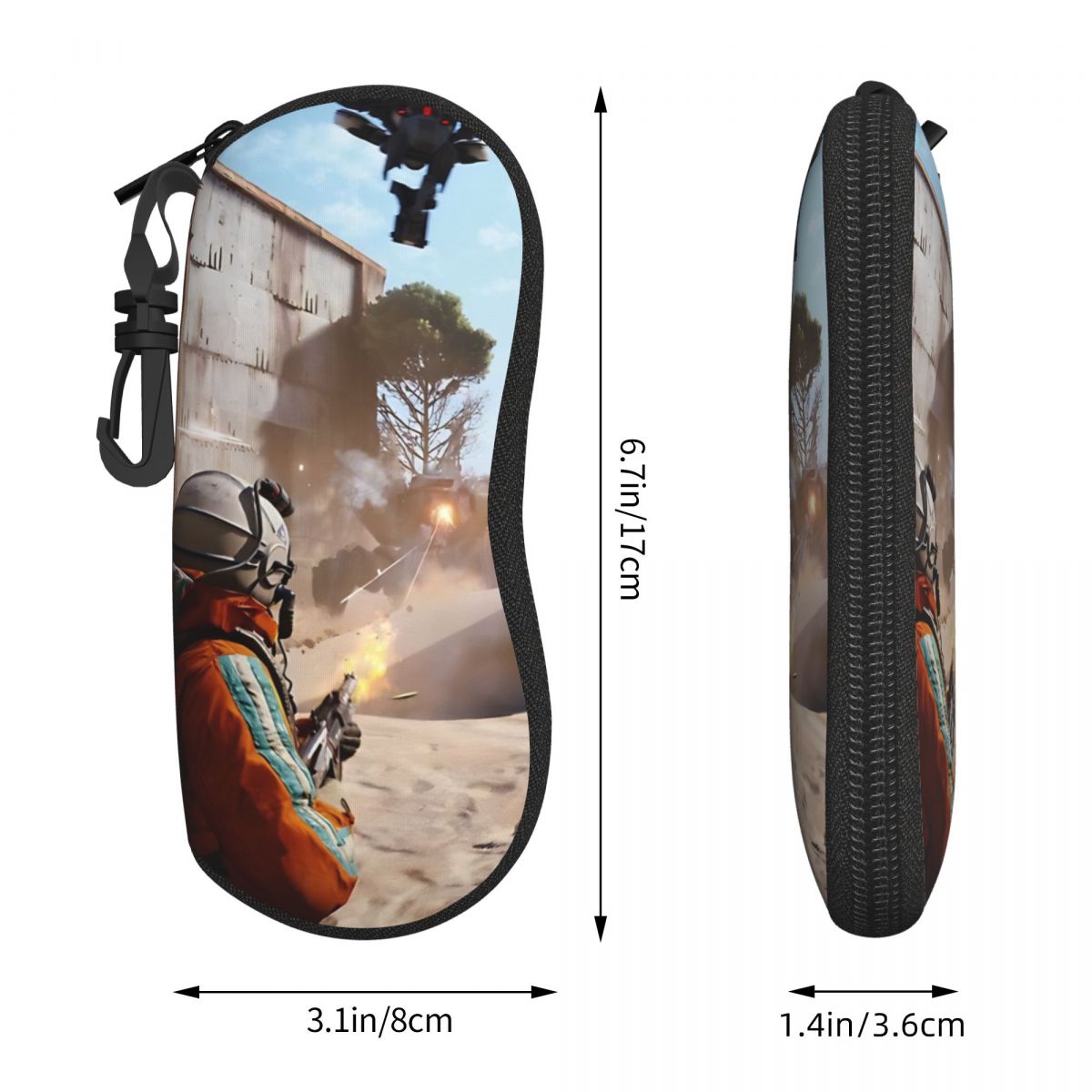 ARC Raiders Glasses Case Trave - đánh giá và giá Travel Reading Accessories