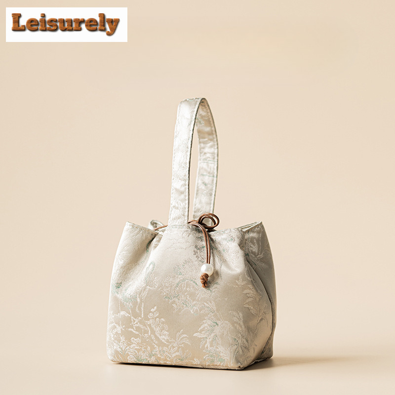 Chinese Brocade Drawstring Tea - đánh giá và giá Travel Accessories Kit Bag