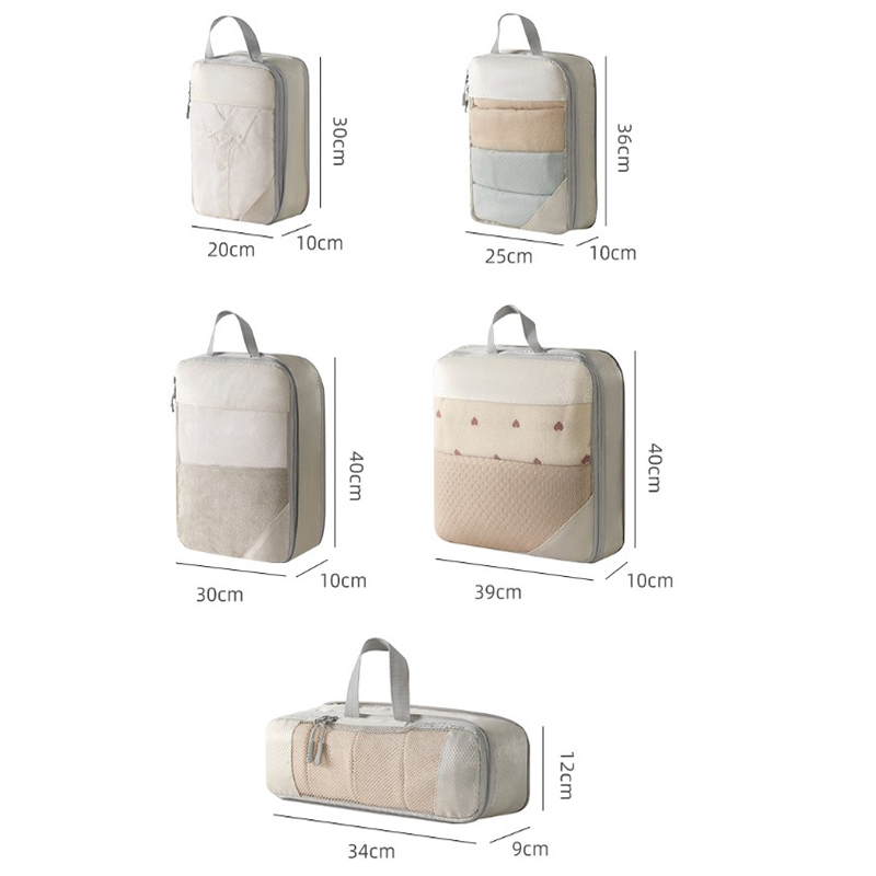 5pcs/set Lightweight Portable  - đánh giá và giá Travel Accessories Kit Bag