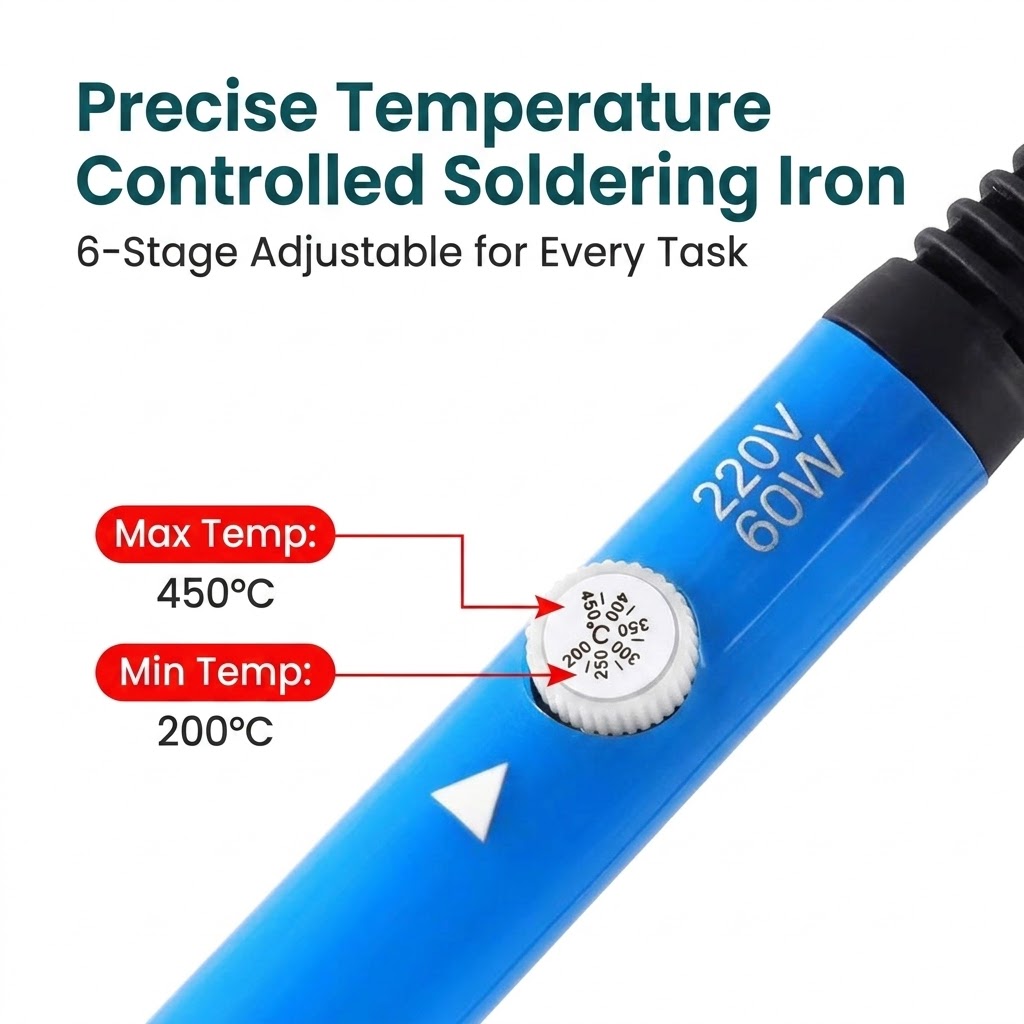 60W Adjustable Temperature Sol - đánh giá và giá Travel Accessories Uk
