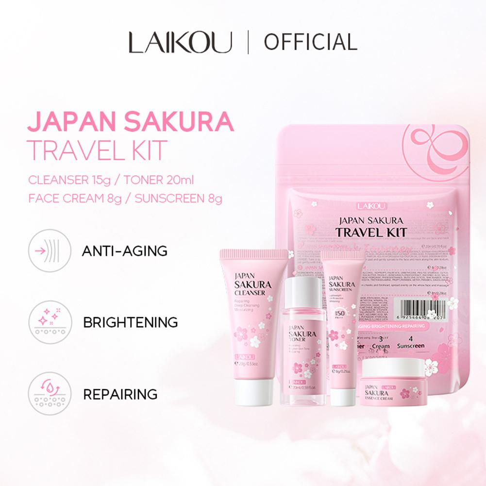 Sakura Skin Care Set facial Cl - đánh giá và giá Travel Accessories Japan