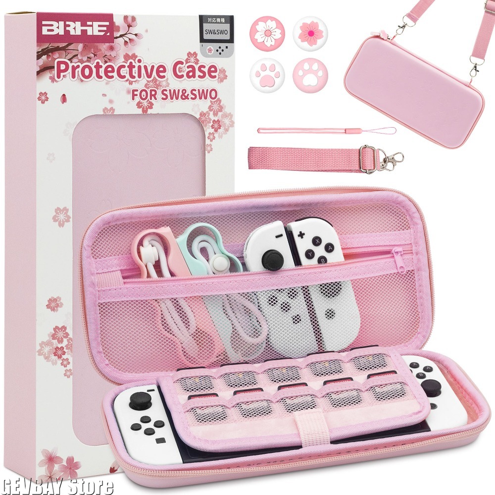 PU  Sakura Pink Shell Portable - đánh giá và giá Travel Accessories Kit Bag