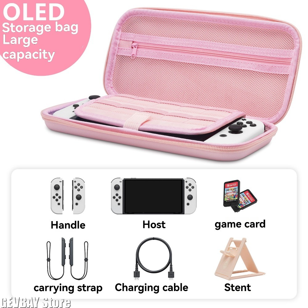 PU  Sakura Pink Shell Portable - đánh giá và giá Travel Accessories Kit Bag